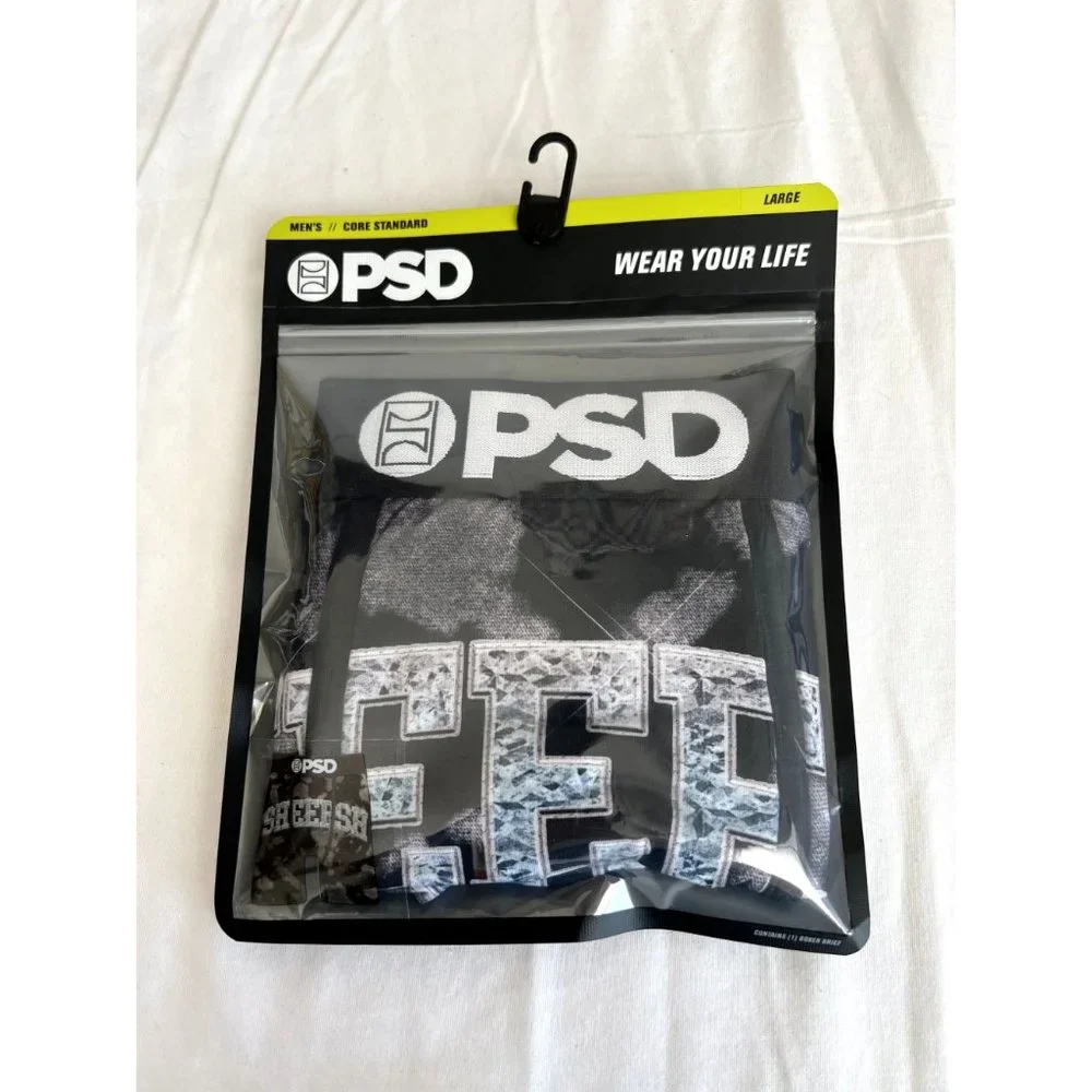 PSD SHEEESH Boxer Briefs Mens Underwear NWT - Picture 3 of 4
